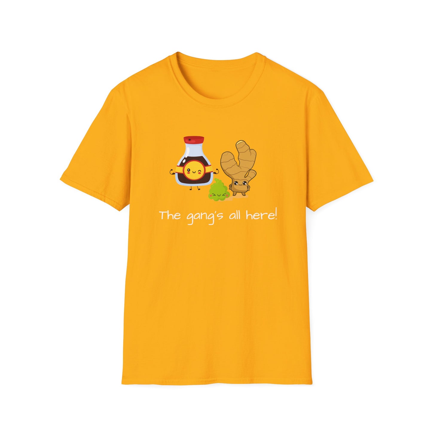 The gang's all here - Unisex Softstyle T-Shirt