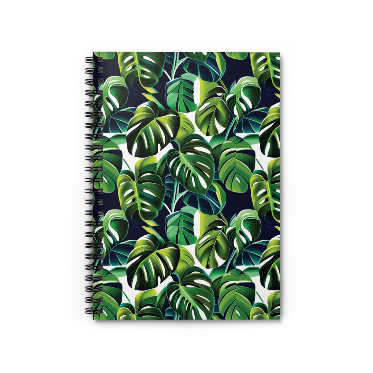 Monstera Spiral Notebook - Ruled Line