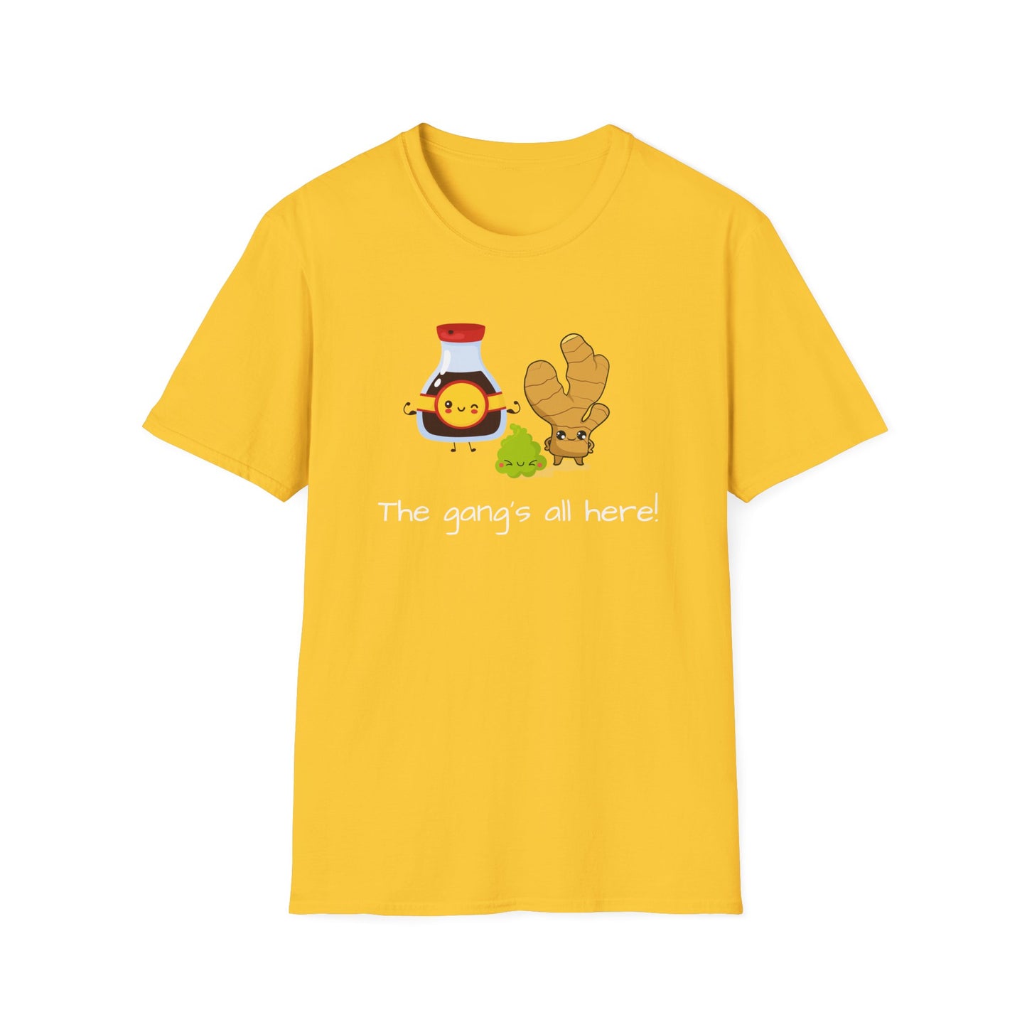 The gang's all here - Unisex Softstyle T-Shirt