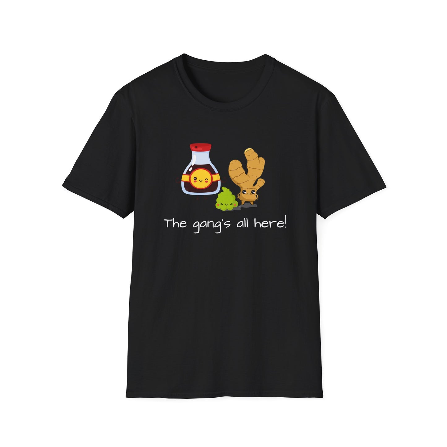 The gang's all here - Unisex Softstyle T-Shirt