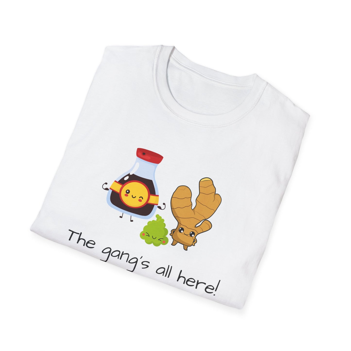 The gang's all here - Unisex Softstyle T-Shirt