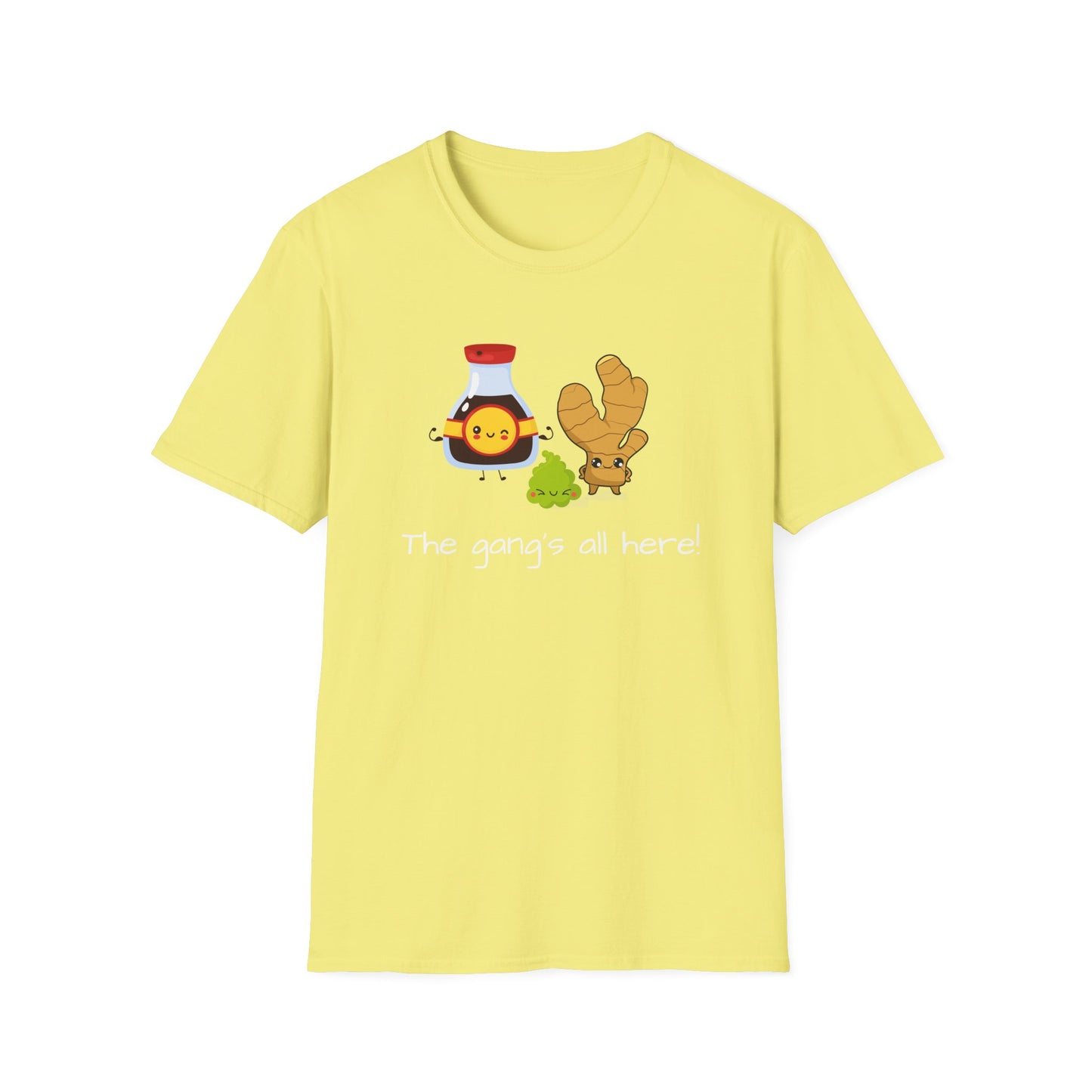 The gang's all here - Unisex Softstyle T-Shirt