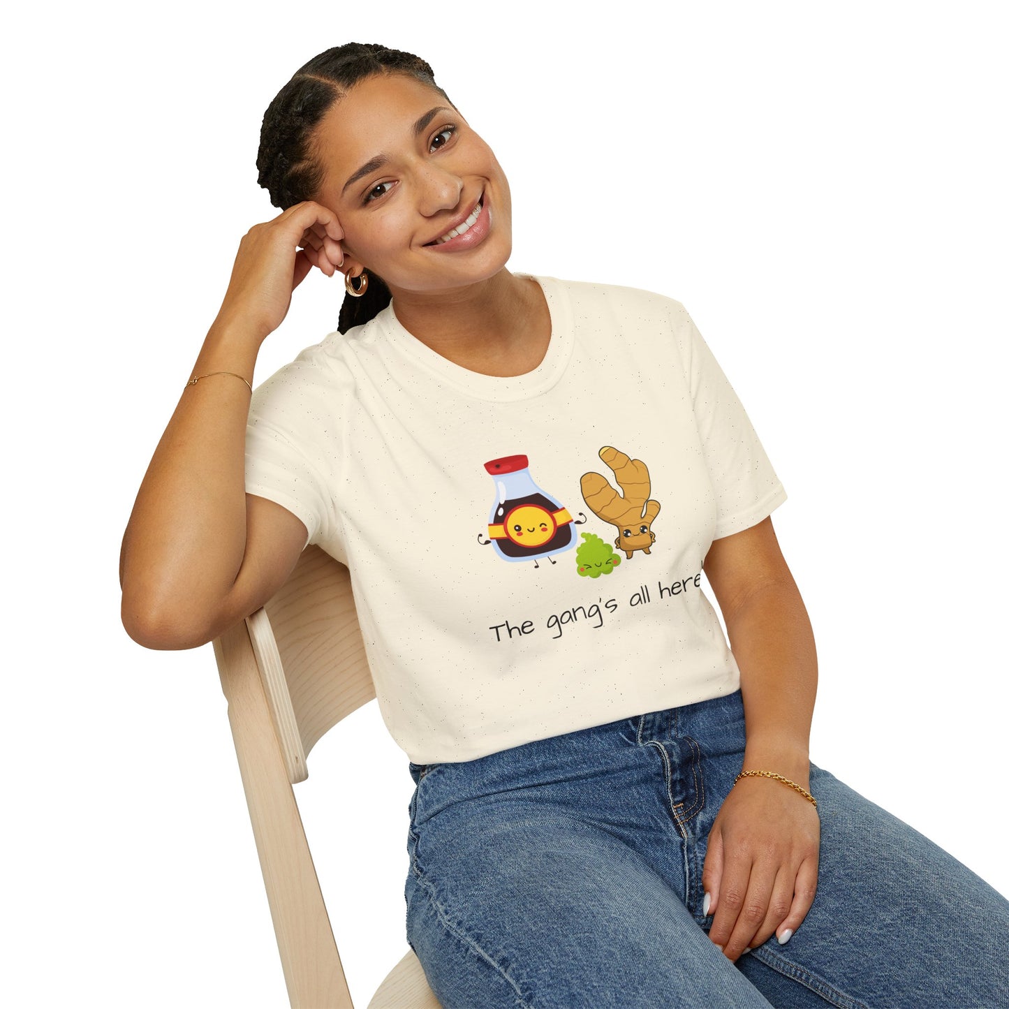 The gang's all here - Unisex Softstyle T-Shirt