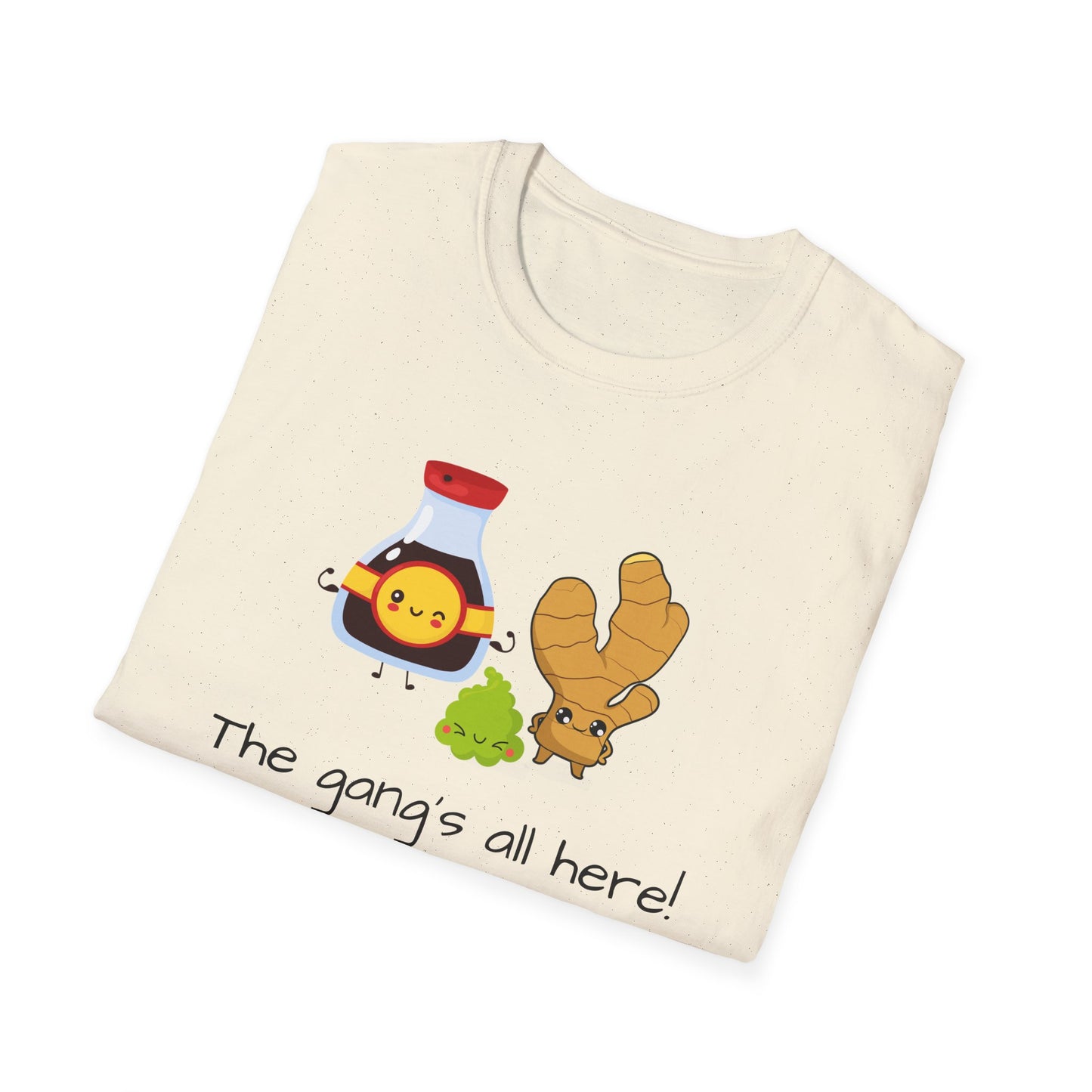 The gang's all here - Unisex Softstyle T-Shirt