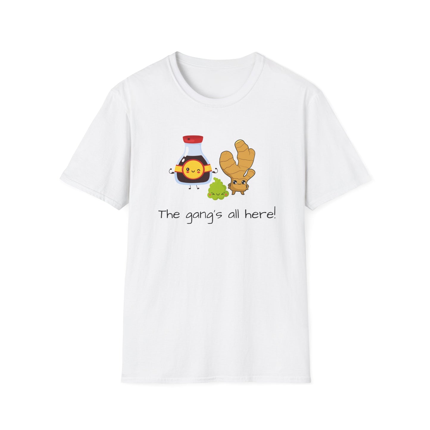 The gang's all here - Unisex Softstyle T-Shirt