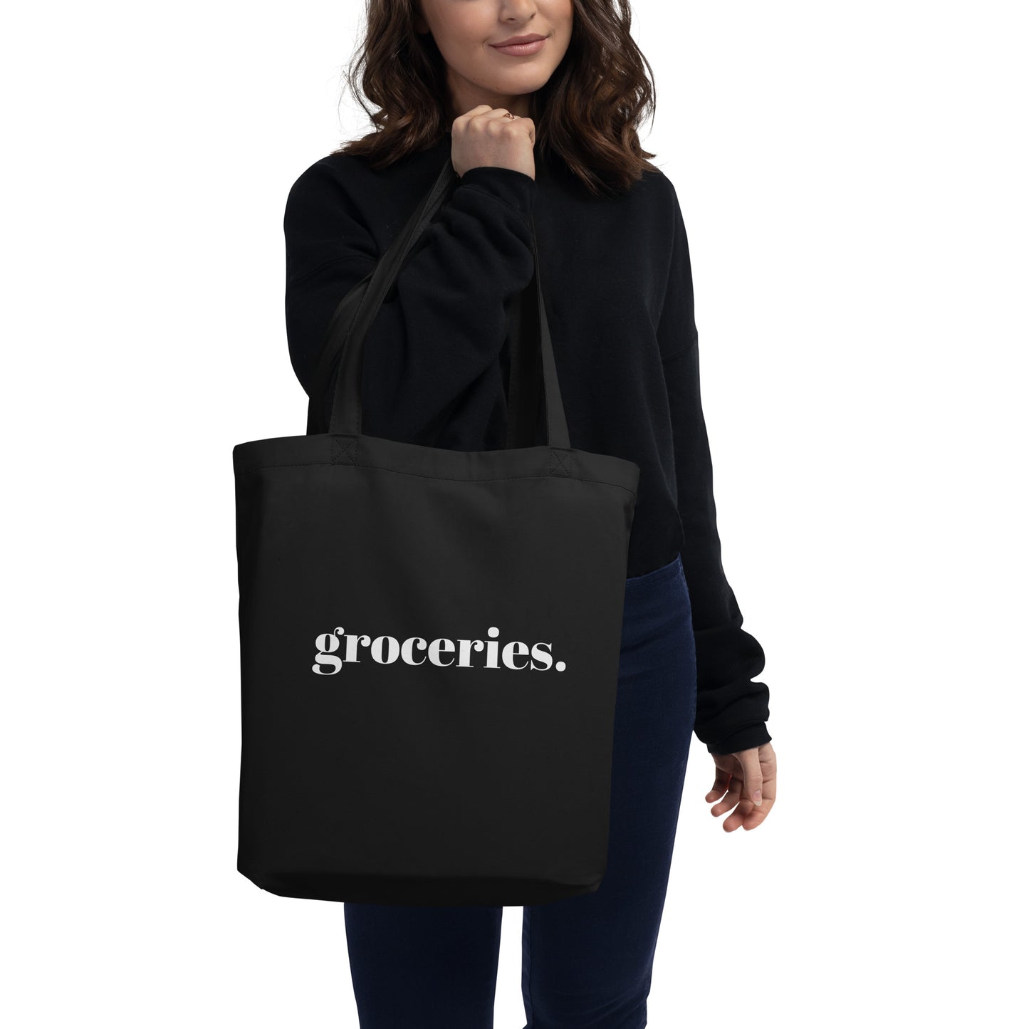 groceries. - Eco Tote Bag