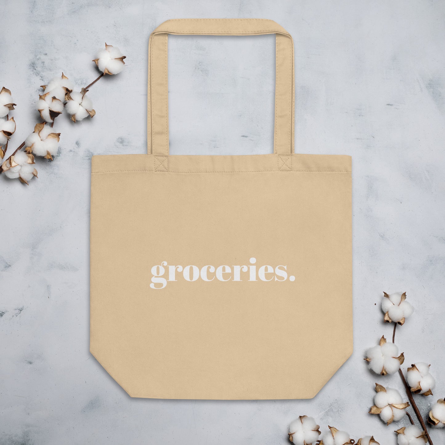 groceries. - Eco Tote Bag